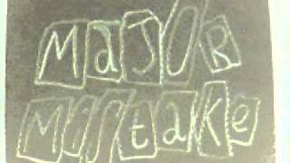 Major Mistake -  Running.