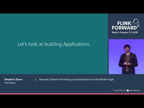 Keynote: Stream Processing and Applications in the Modern Age - Stephan Ewen