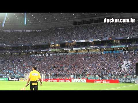 "Grêmio 0 x 0 Inter - Gauchão 2016 - Hoje eu vim te apoiar" Barra: Geral do Grêmio &bull; Club: Grêmio
