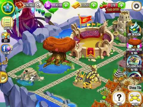 Dragon city I got the ultra breeding tree and hatchery lvl 3