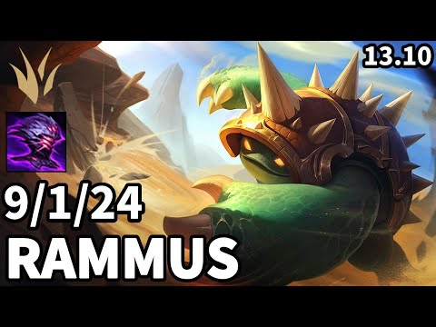 Rammus Jungle vs Kha'Zix - KR Master  | Patch 13.10