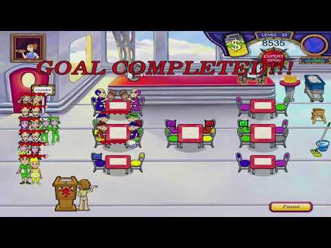 Diner Dash 3: Flo on the Go Walkthrough - Level #33 - Blimp - Joggers