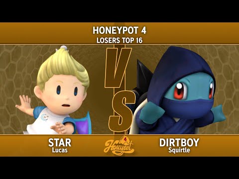 Honeypot 4 Losers Top 16 - Star (Lucas) Vs. Dirtboy (Squirtle)