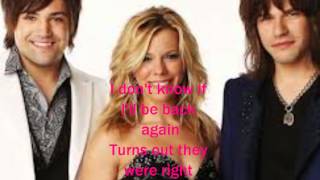 Back to me Without You (Pictures &amp; Lyrics) - The Band Perry