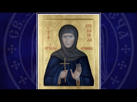 Литија со моштите на Светата преподобномаченичка Стефанида
