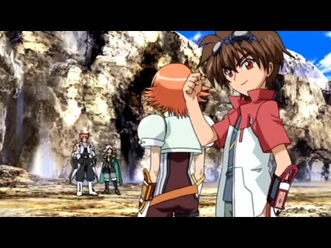 Bakugan Dan and Mira vs Lync and Volt