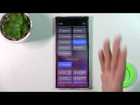 How to Edit Notification Panel Shortcuts on ZTE Nubia Red Magic 8 Pro