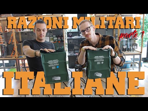Let's Try Italian Military Rations! - Part 1