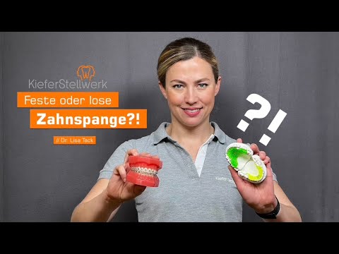 Lose oder feste Zahnspange?! #Kieferorthopädie