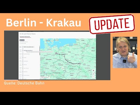 Nachtzug von Berlin nach Krakau