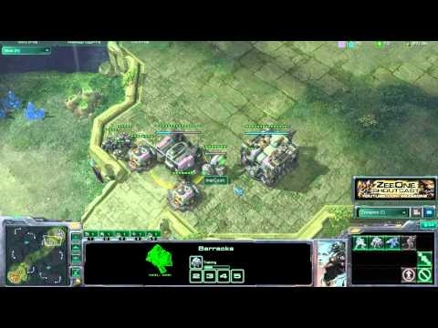 Starcraft 2 Cast: Game 1 adelscott vs lastshadow (aka: ajtls), Steppes of War