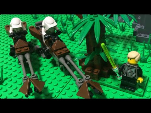 Lego 7128 Speeder Bikes @ Stop Motion Review