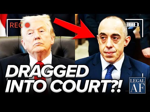 Trump's PERSONAL Lawyer DRAGGED into COURT to TESTIFY for CRIMINAL CONTEMPT?!?!