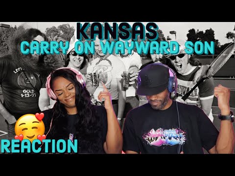 FIRST TIME HEARING KANSAS "CARRY ON WAYWARD SON" REACTION | Asia and BJ