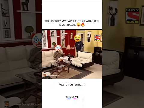 This is why my Favourite character is JETHALAL 😂🤣#jethalal #funny #tmkoc #shorts