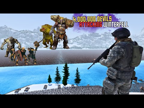 KING LEONIDAS RESPONDS TO WINTER'S CALL FOR HELP - Ultimate Epic Battle Simulator 2