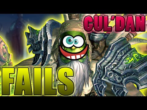 MYTHIC GUL'DAN - BEST FAILS EVER - Tomas Falsas de Gul'dan Mítico