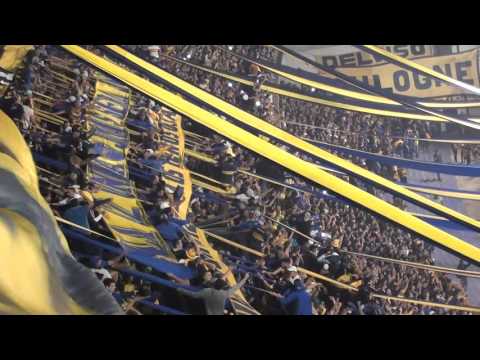 "Boca Bolivar Lib16 / Queremos la copa" Barra: La 12 &bull; Club: Boca Juniors
