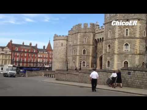 Windsor Castle in...duh...Windsor, England, but the Queen isn't home.