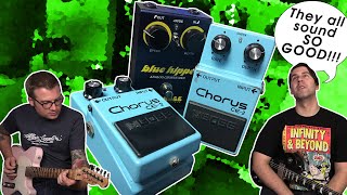 Video thumbnail for BOSS MIJ CE-2 vs Keeley Mod CE-2 vs Way Huge Blue Hippo | Chorus Pedal Shootout | Stompbox Saturday by Sean Pierce Johnson