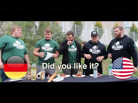 AMERICANS Try GERMAN BLUTWURST