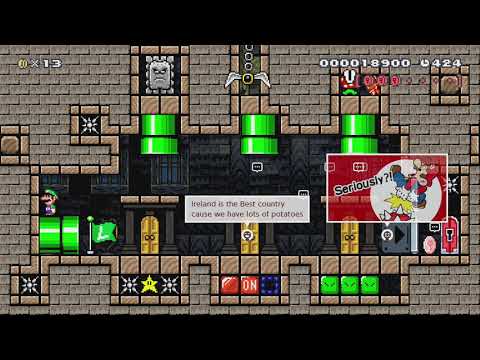 redcoin mansion by enjoy_vd - Super Mario Maker 2 - No Commentary 1bu
