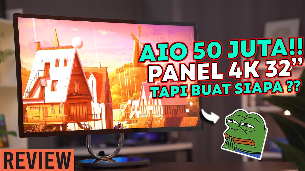 iMAC Sungkem Melihat AIO PC ini! Review Lenovo Yoga AIO 32ILL10