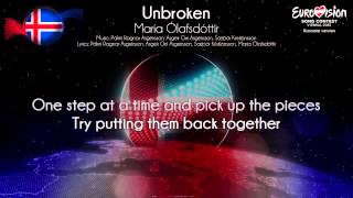 María Ólafsdóttir - "Unbroken" (Iceland) - [Karaoke version]