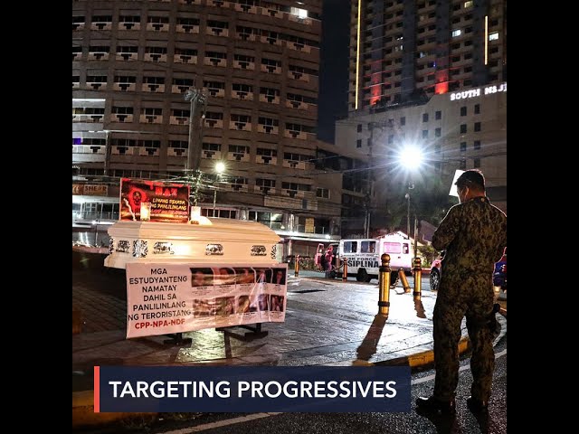 ‘Anti-communist caskets’ seen in Metro Manila on eve of NPA anniversary