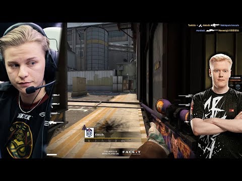 OG Aleksib playing faceit in Train with ottoNd | HIGHLIGHTS | CSGO