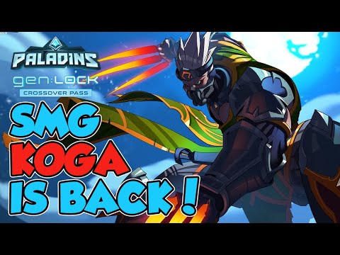 KOGA ADRENILINE JUNKIE BUFFED! PALADINS: GEN LOCK UPDATE HOW TO PLAY KOGA EASILY!