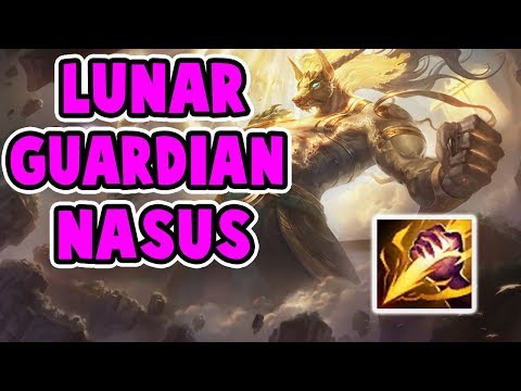 NEW LUNAR GUARDIAN NASUS JUNGLE | EASY STACKS EASY LIFE | ONE SHOT | League of Legends
