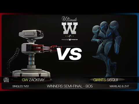 UW4 Single Winners Semi - zackray (R.O.B.) Vs. GIANTS | Sisqui (Dark Samus)