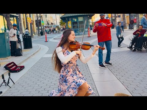 She Played MOST REQUESTED  ‘Somewhere Only We Know’ on Violin… Everyone Stopped