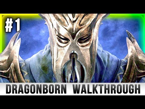 Skyrim Dragonborn DLC - Walkthrough Part 1 - (Fully Modded)