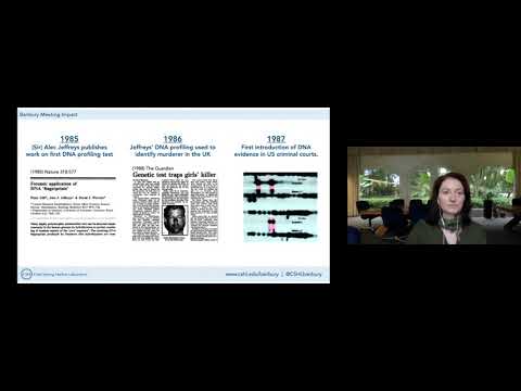 Rebecca Leshan Science Culture Talk “CSHL's Banbury Center