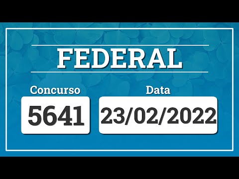 Capa de LOTERIA FEDERAL 5641