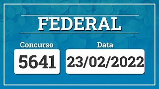 Capa de LOTERIA FEDERAL 5641