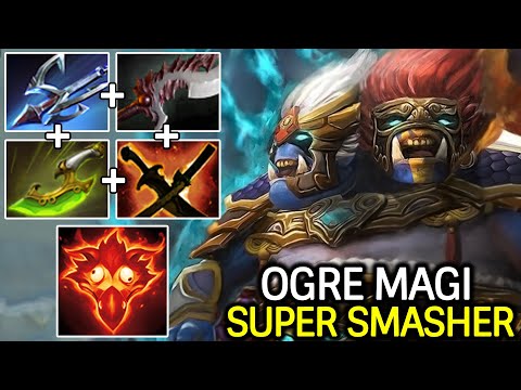 OGRE MAGI SUPER SMASHER – Physical Build IS ACTUALLY INSANE Dota 2