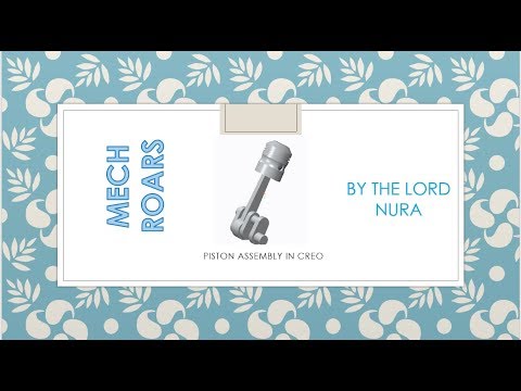 HOW to assemble piston in creo