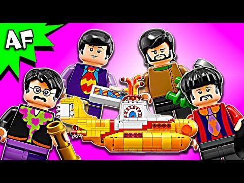 Vidéo LEGO Ideas 21306 : The Beatles Yellow Submarine