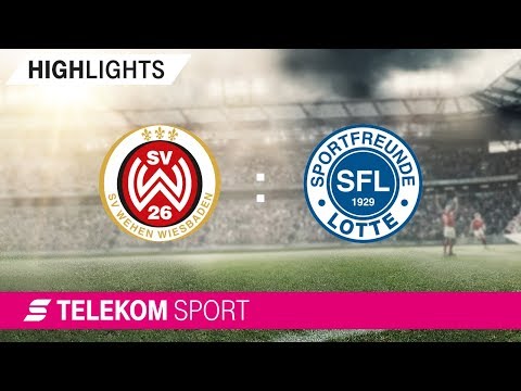 SV Wehen Wiesbaden - Sportfreunde Lotte | Spieltag 17, 18/19 | Telekom Sport