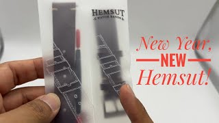 Another new year, another Hemsut Buttero leather strap!