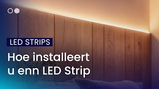 Hoe installeer je enkelkleurige of RGB LED-strips