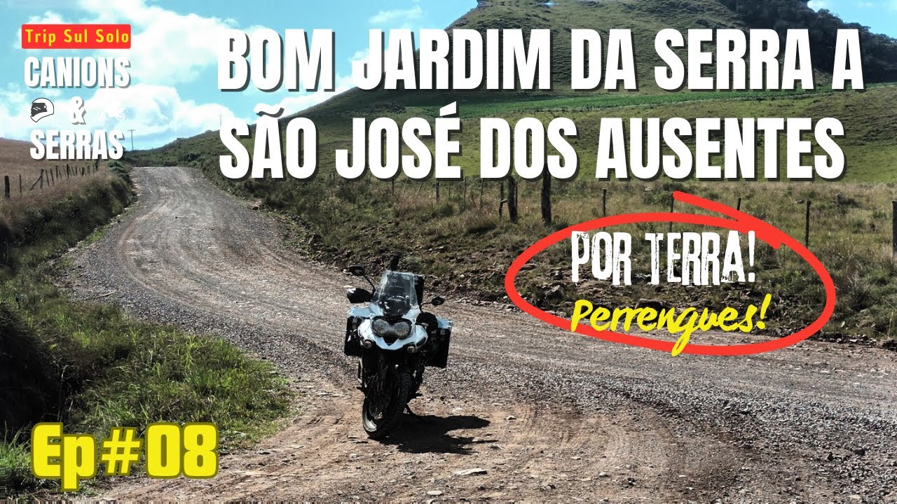 [TripSul-Ep#8] Offroad: BomJardimDaSerra a SãoJoséDosAusentes #offroad #motoviagem #motobackontrack