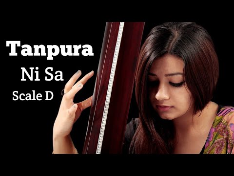 Tanpura | Electronic Tanpura | Scale D [Ni Sa] | Vocal Practice Riaz Meditation | Tanpura Online