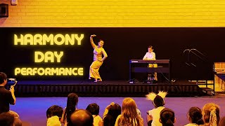 မြနန္ဒာ (မန်းတောင်ရိပ်ခို) | Piano and Myanmar Dance Performance at School Harmony Day