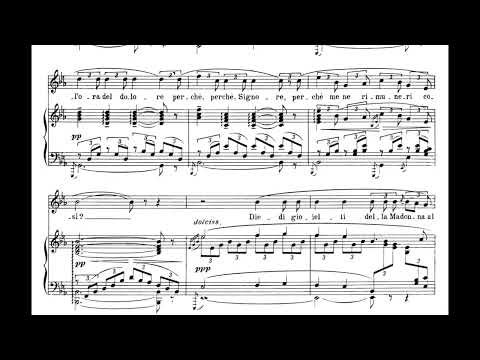 Puccini - Vissi d'arte (piano accompaniment)
