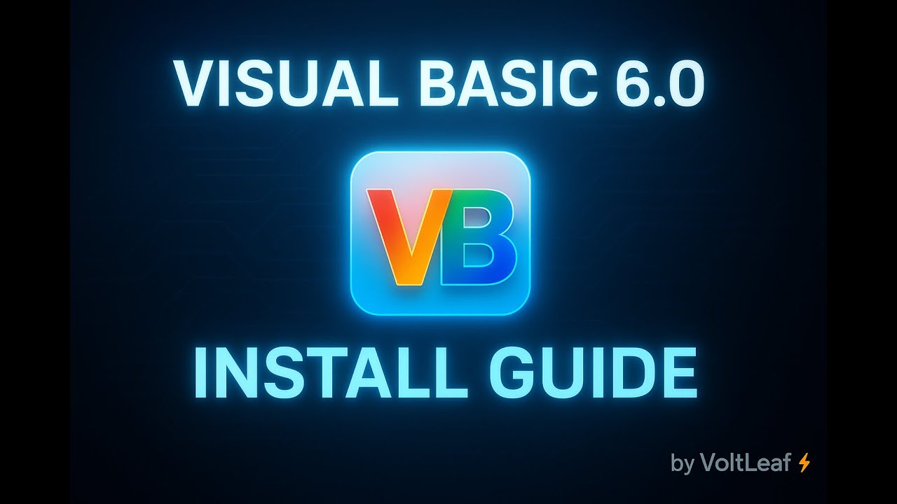 How to Install Visual Basic 6.0 Enterprise Edition on Windows | Step-by-Step Full Guide