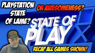 PlayStation State of LAME OR AWESOME? Recapping All Games!